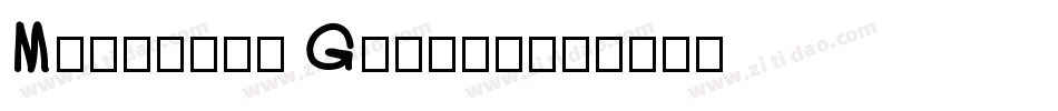 Michella Garden字体转换